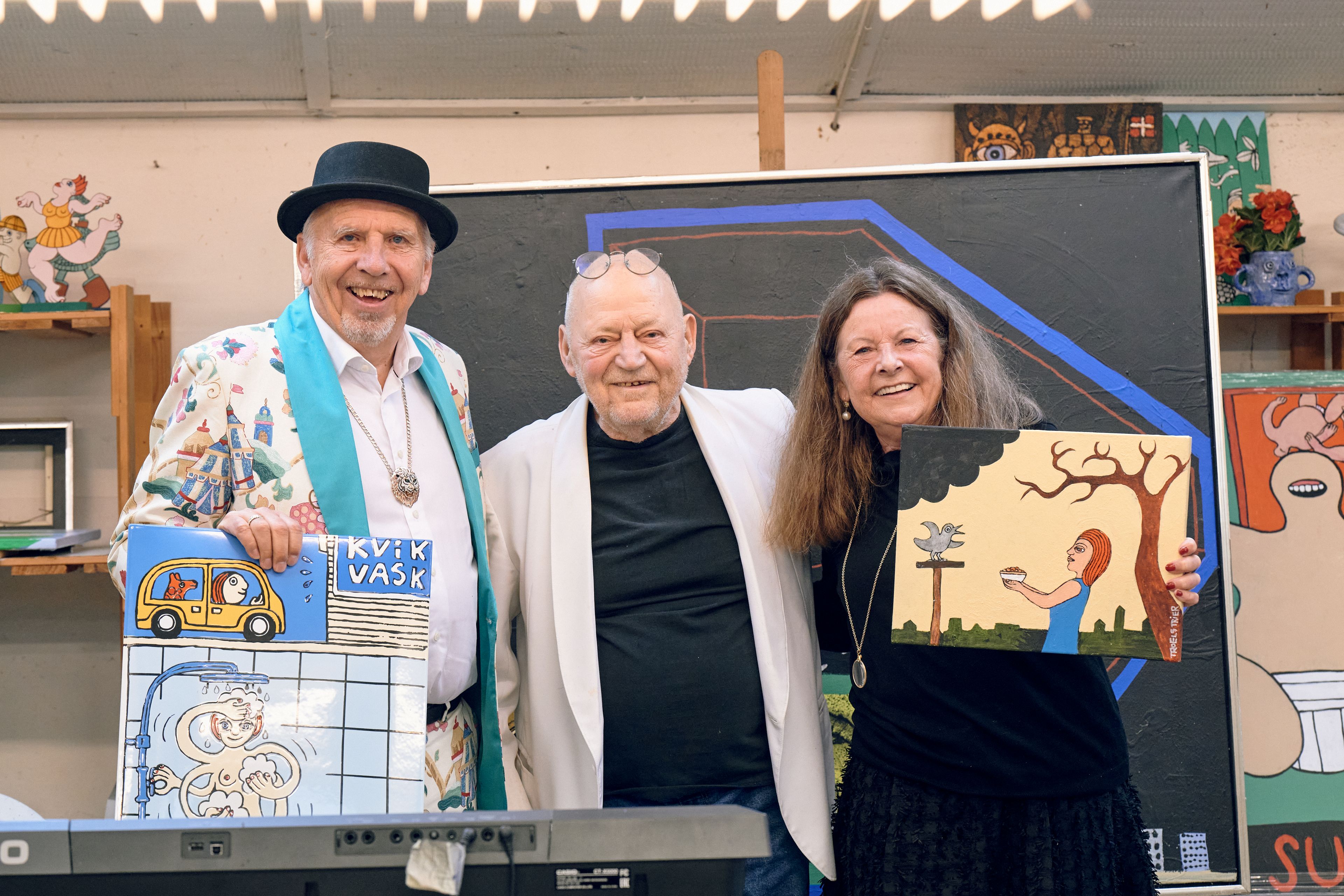 Troels Trier og Jakob Haugaard